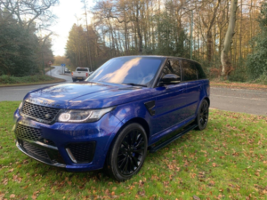 2016 Land Rover Range Rover Sport V8 Svr in Blue — image 4