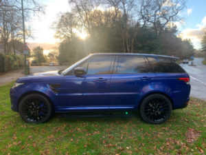 2016 Land Rover Range Rover Sport V8 Svr in Blue — image 5