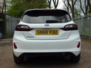 2018 Ford Fiesta 1.0t Ecoboost St-Line Hatchback 5dr Petrol Manual Euro 6 (s/s) (140 Ps) in White — image 5