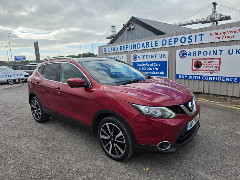2017 Nissan Qashqai 1.5 Dci Tekna 2WD Euro 6 (s/s) 5dr in Red — image 1