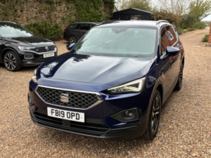 2019 SEAT Tarraco 1.5 Tsi Evo Se First Edition Euro 6 (s/s) 5dr in Blue — image 3