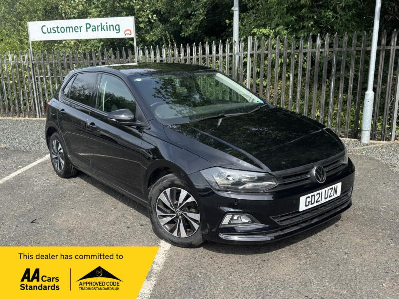 2021 Volkswagen Polo 1.0 Tsi Match in Black — image 1