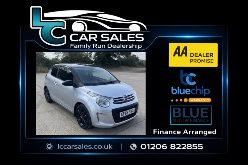 2016 Citroen C1 1.2 Puretech Flair Low Mileage in Grey — image 1