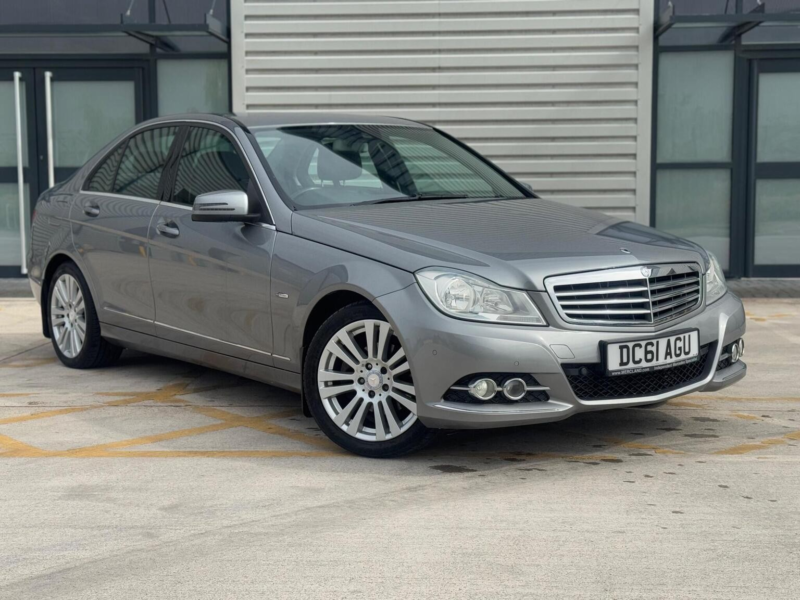 2011 Mercedes-Benz C Class 2.1 C200 Cdi Blueefficiency Elegance Edition 125 G-Tronic+ Euro 5 (s/s) 4dr in Silver — image 1