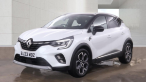 2023 Renault Captur 1.6 E-Tech 9.8kwh Techno SUV 5dr Petrol Plug-In Hybrid Auto Euro 6 (s/s) (160 Ps) in White — image 2