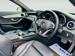2014 Mercedes-Benz C Class 2.1 C220 Bluetec Amg Line G-Tronic+ Euro 6 (s/s) 5dr in White — image 5