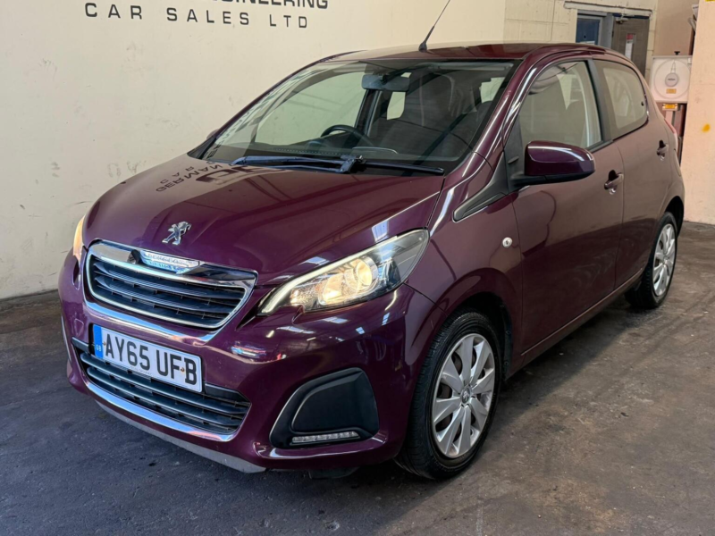 2015 Peugeot 108 1.0 Active 2 Tronic Euro 6 5dr in Purple — image 1
