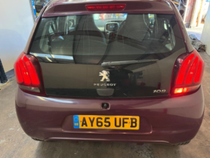 2015 Peugeot 108 1.0 Active 2 Tronic Euro 6 5dr in Purple — image 6