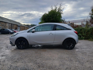 2016 Vauxhall Corsa 1.4i Ecoflex Sri Euro 6 3dr in Silver — image 3