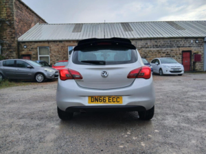 2016 Vauxhall Corsa 1.4i Ecoflex Sri Euro 6 3dr in Silver — image 5