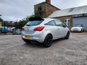2016 Vauxhall Corsa 1.4i Ecoflex Sri Euro 6 3dr in Silver — image 6
