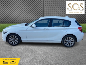 2013 BMW 1 Series 1.6 118i Urban 5-Door in White — image 4