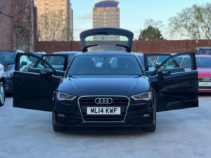 2014 Audi A3 1.6 Tdi S Line Sportback Euro 5 (s/s) 5dr in Black — image 5