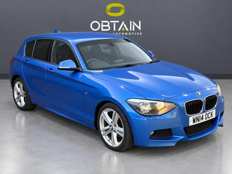 2014 BMW 1 Series 2.0 120d M Sport Euro 5 (s/s) 5dr in Blue — image 1