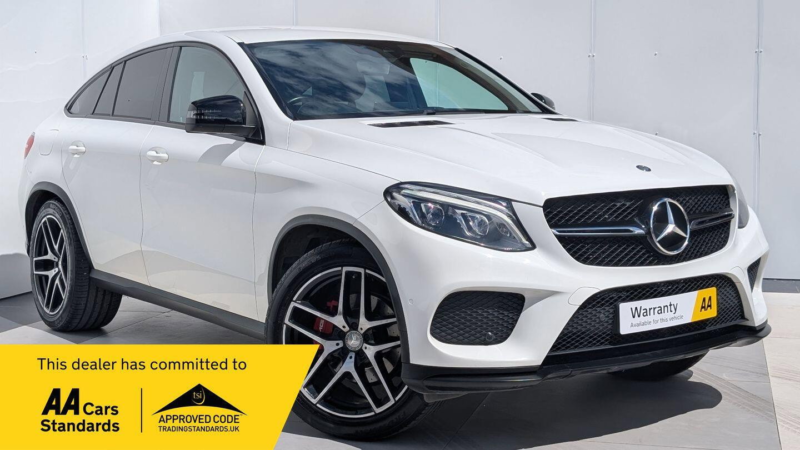 2015 Mercedes-Benz Gle 3.0 Gle350d V6 Amg Line Coupe G-Tronic 4matic Euro 6 (s/s) 5dr in White — image 1