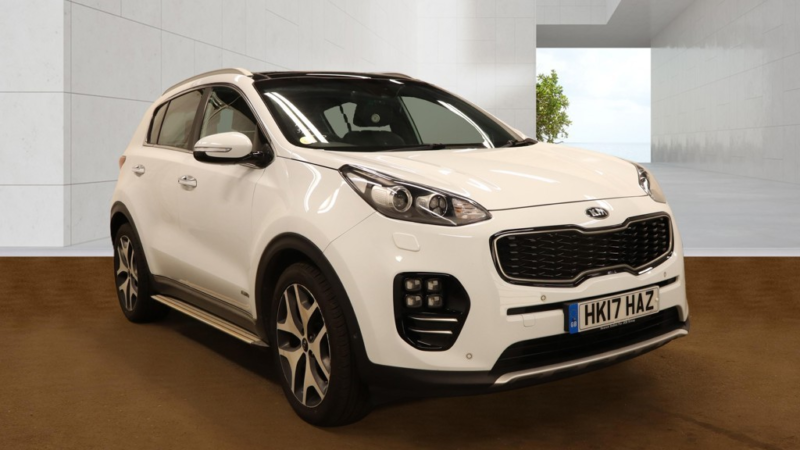 2017 Kia Sportage 2.0 Crdi Gt-Line S in White — image 1