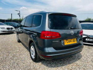 2014 Volkswagen Sharan 1.4 Tsi Bluemotion Tech Se DSG Euro 5 (s/s) 5dr in Grey — image 2