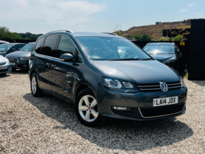 2014 Volkswagen Sharan 1.4 Tsi Bluemotion Tech Se DSG Euro 5 (s/s) 5dr in Grey — image 4