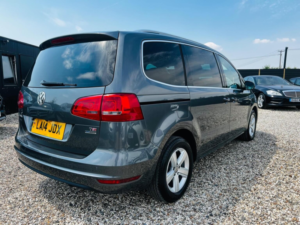 2014 Volkswagen Sharan 1.4 Tsi Bluemotion Tech Se DSG Euro 5 (s/s) 5dr in Grey — image 6