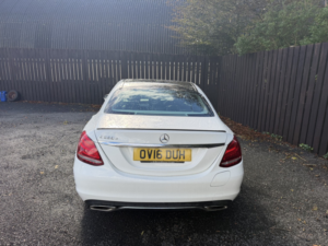 2016 Mercedes-Benz C Class 2.0 C350e 6.4kwh Sport in White — image 4