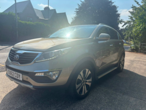 2012 Kia Sportage 2.0 Crdi Kx-3 SUV 5dr Diesel Manual AWD Euro 5 (134 Bhp) in Silver — image 3