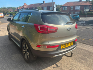 2012 Kia Sportage 2.0 Crdi Kx-3 SUV 5dr Diesel Manual AWD Euro 5 (134 Bhp) in Silver — image 5