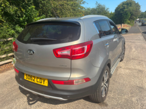 2012 Kia Sportage 2.0 Crdi Kx-3 SUV 5dr Diesel Manual AWD Euro 5 (134 Bhp) in Silver — image 6