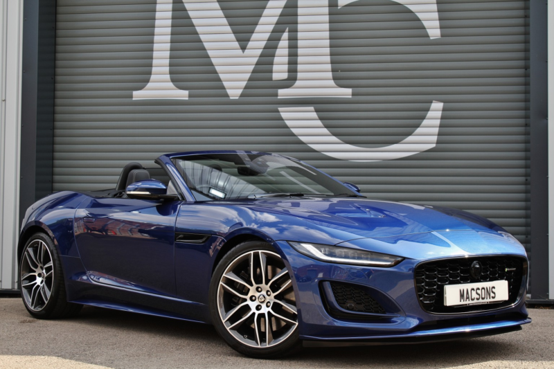 2020 Jaguar F-Type 5.0 V8 R-Dynamic P450 AWD in Blue — image 1