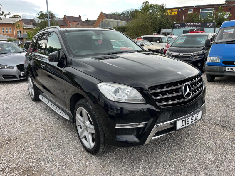 2013 Mercedes-Benz M Class 3.0 Ml350 V6 Bluetec Sport G-Tronic 4WD Euro 6 (s/s) 5dr in Black — image 1