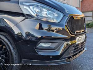 2021 Ford Transit Custom 2.0 320 Ecoblue Limited Crew Van Auto L2 H1 Euro 6 (s/s) 5dr in Black — image 3