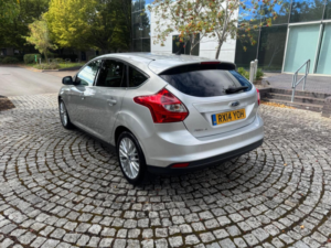 2014 Ford Focus 1.6 Tdci Zetec Euro 5 (s/s) 5dr in Silver — image 4