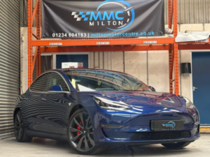 2020 Tesla Model 3 (dual Motor) Performance Auto 4wde 4dr (performance Upgrade) in Blue — image 3
