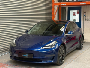 2020 Tesla Model 3 (dual Motor) Performance Auto 4wde 4dr (performance Upgrade) in Blue — image 6
