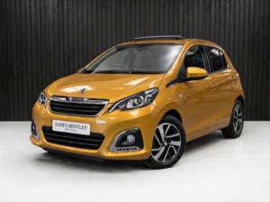 2017 Peugeot 108 1.2 Puretech Allure Euro 6 3dr in Yellow — image 5