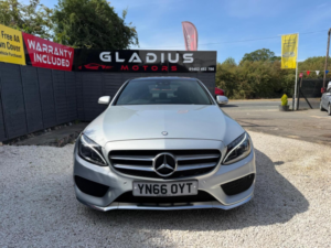 2016 Mercedes-Benz C Class 2.1 C250d Amg Line (premium Plus) 7g-Tronic+ Euro 6 (s/s) 4dr in Silver — image 2