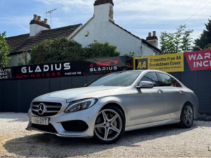 2016 Mercedes-Benz C Class 2.1 C250d Amg Line (premium Plus) 7g-Tronic+ Euro 6 (s/s) 4dr in Silver — image 3