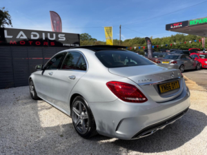 2016 Mercedes-Benz C Class 2.1 C250d Amg Line (premium Plus) 7g-Tronic+ Euro 6 (s/s) 4dr in Silver — image 4