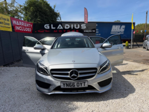 2016 Mercedes-Benz C Class 2.1 C250d Amg Line (premium Plus) 7g-Tronic+ Euro 6 (s/s) 4dr in Silver — image 5