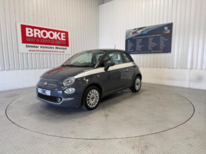 2019 Fiat 500 1.2 Lounge Euro 6 (s/s) 3dr in Grey — image 5