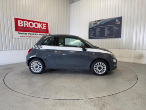 2019 Fiat 500 1.2 Lounge Euro 6 (s/s) 3dr in Grey — image 6
