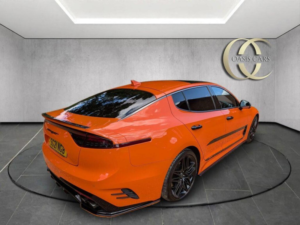 2021 Kia Stinger 3.3 T-Gdi V6 Gt S Gran Turismo Auto Euro 6 (s/s) 5dr in Orange — image 3