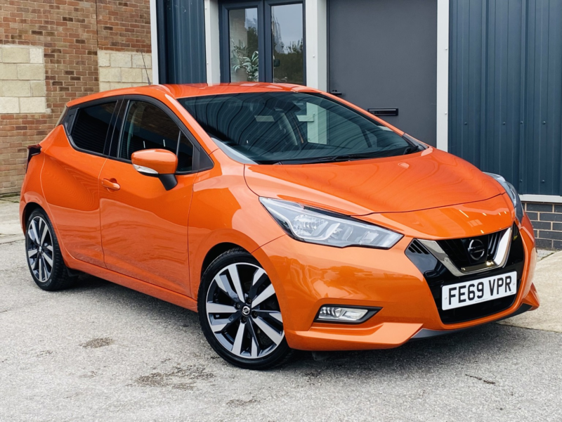 2020 Nissan Micra 1.0 Dig-T Acenta in Orange — image 1