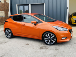 2020 Nissan Micra 1.0 Dig-T Acenta in Orange — image 2
