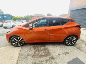 2020 Nissan Micra 1.0 Dig-T Acenta in Orange — image 4