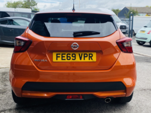 2020 Nissan Micra 1.0 Dig-T Acenta in Orange — image 6