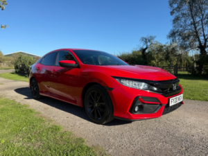 2020 Honda Civic 1.6 I-Dtec Sr Euro 6 (s/s) 5dr in Red — image 2