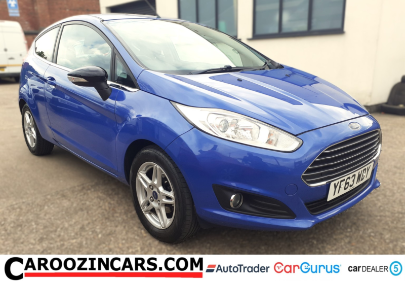 2013 Ford Fiesta 1.0 T Ecoboost Zetec in Blue — image 1