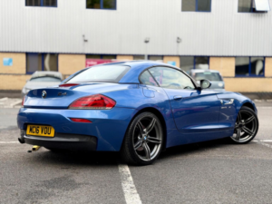 2016 BMW Z4 2.0 18i M Sport Auto Sdrive Euro 6 2dr in Blue — image 3