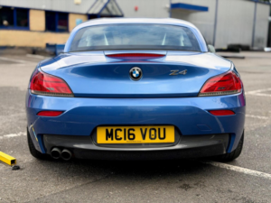2016 BMW Z4 2.0 18i M Sport Auto Sdrive Euro 6 2dr in Blue — image 5