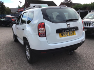 2018 Dacia Duster 1.6 Sce Ambiance Euro 6 (s/s) 5dr in White — image 4